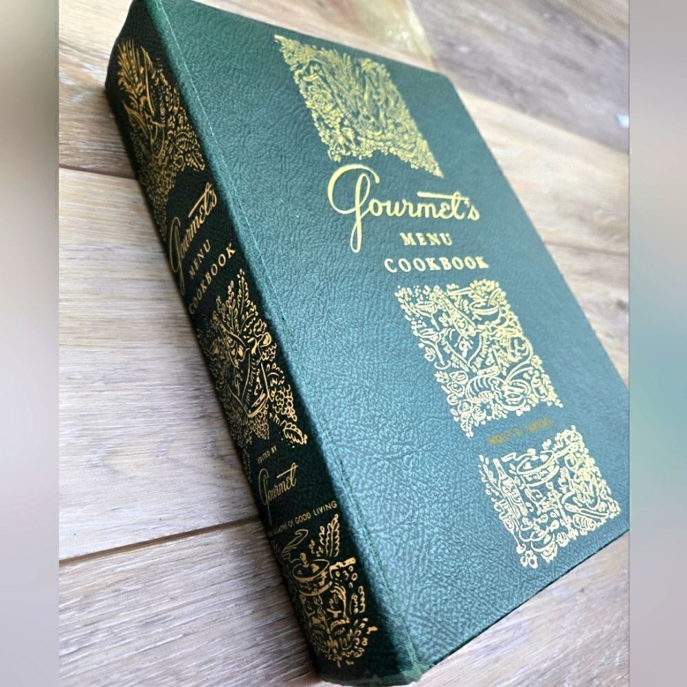 Gourmet's Menu Cooking vintage book from the 60s rare htf